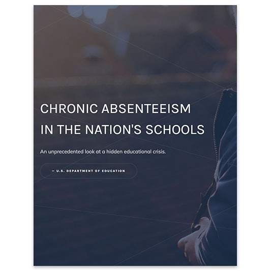 CHRONIC ABSENTEEISM IN THE NATION'S SCHOOLS